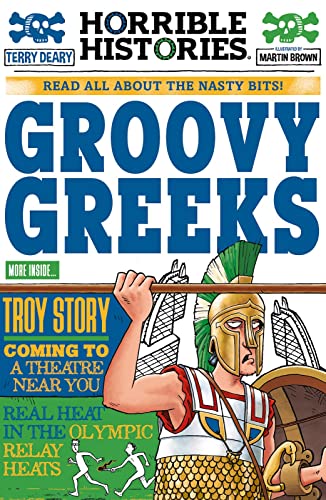 Groovy Greeks (newspaper edition) (Horrible Histories) von Scholastic